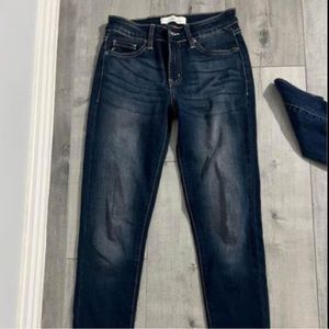 women’s dark skinny jeans size 5 26 kancan